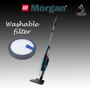 Morgan Upright Handheld Stick Vacuum [600 Watt] MVC-CYCLONE60 Washable Filter Cord Length 5M