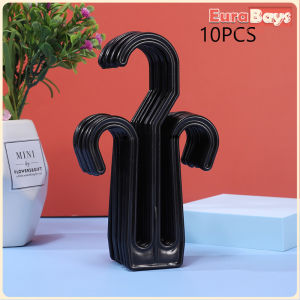 E.B. 10pcs Shoes Drying Racks Multi-purpose Hanger Space Saving Slipper Double Hooks Supermarket Shelf