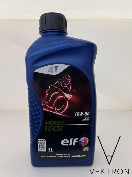 Elf Moto 4 Tech 10W50 1L - Fully Synthetic Price 1050 Ti 50