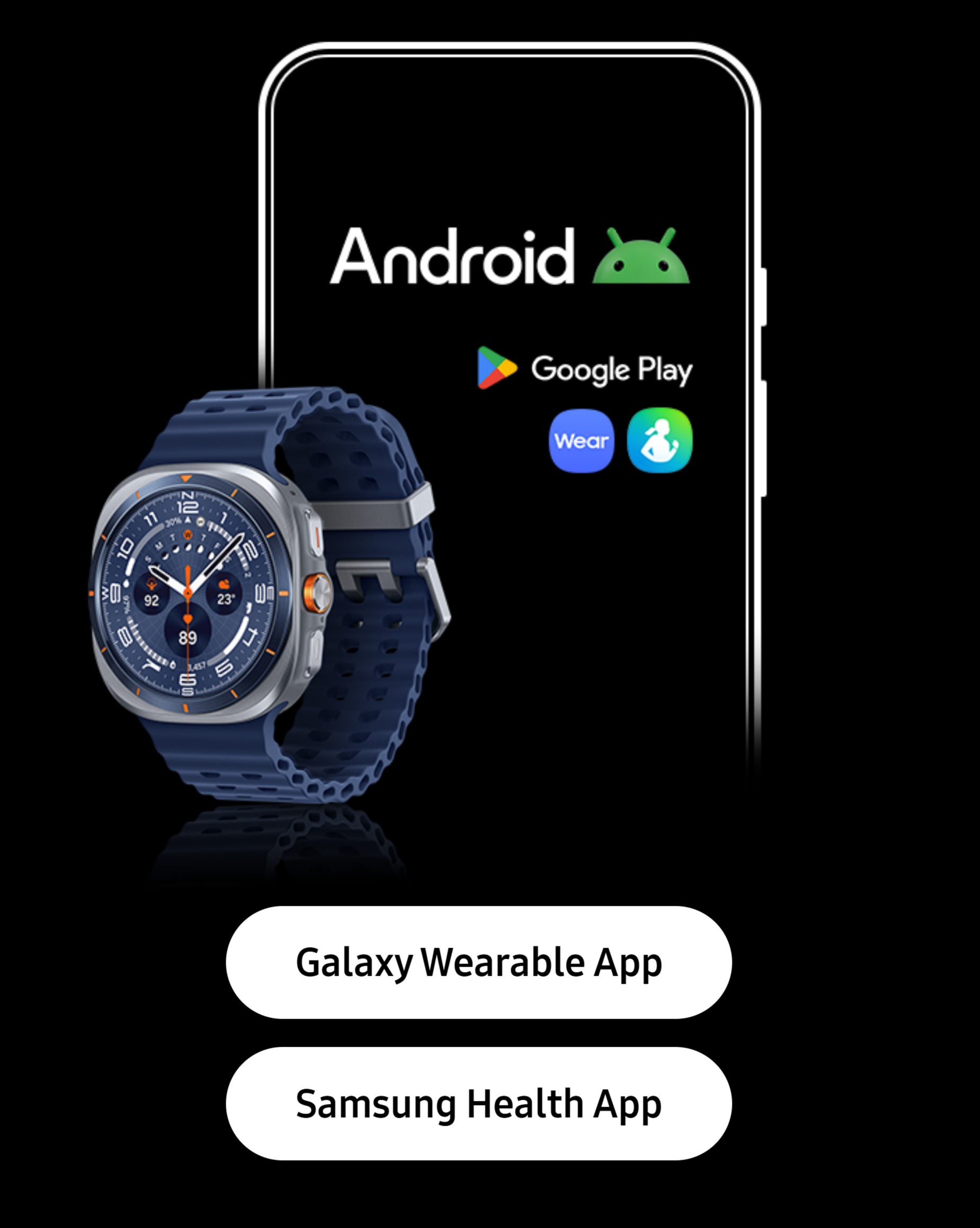 Samsung Galaxy Watch Ultra 2025 LTE Titanium นาฬิกา Smart Watch