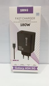 Charger SMNG Galaxy A54 5G 180W Fast Charger Support Fast Charging Multi Compatible