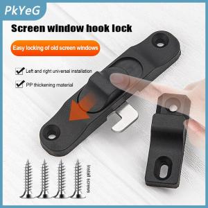 PkYeG 1 Bộ trượt kéo Khóa Cửa Chống Trộm Cửa sổ móc khóa Khóa đa chức năng Push-Pull cửa sổ khóa phần cứng