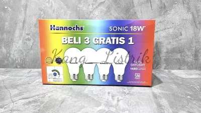 Lampu LED Paket Hannochs Sonic Beli 3 Gratis 1 / LED Paket Sonic 6Watt 10Watt 13Watt 18Watt
