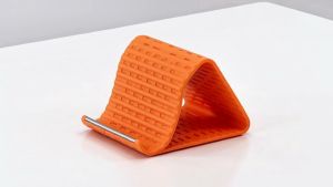 FoldableSiliconePhone StandAluminumAdjustableAnti-SlipDesktopHolderfor Phone Tablet Laptop Universal