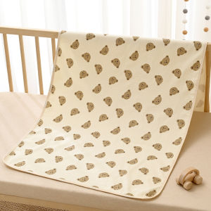 แผ่นรองปัสสาวะกันน้ำได้แผ่นรองผ้าอ้อมผ้าฝ้ายเด็กทารกสามารถซักได้แผ่นรองปัสสาวะแบบระบายอากาศได้เสื่อเปลี่ยนชุด