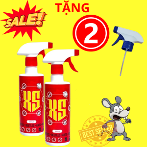 COMBO 2 Chai Xịt Đuổi Chuột XS-Đến từ Thái Lan không gây độc hại an toàn cho con người và vật nuôi