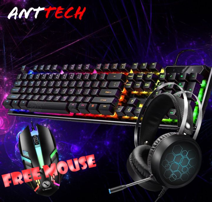 Cheapest Combo!! Gaming Keyboard Mouse and Headset Lazada