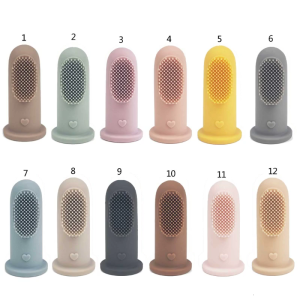 Dental Care Toothbrush Silicone Baby Oral- Care Finger Toothbrush for 0-2 Years Infant Children Teeth Gum Cleaning Brush