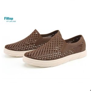 Giày Nhựa Nam Cao Cấp Siêu Êm Đi Biển Đi Mưa Dạo Phố FITTOP GIAY-018