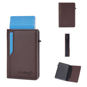 DOMPET KARTU LONTAR PELATUK SAMPING RFID BAELLERRY K9305 MUAT BANYAK KARTU