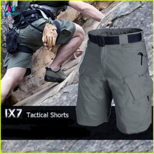 Mens Urban Military Cargo Shorts Cotton Outdoor Camo Short Pants