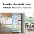 Samsung Kulkas 2 Pintu 305L | Optimal Fresh+ Ungkep Compartment | SpaceMax™ | RT31CG5420B1SE. 