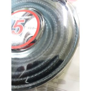 Samurai X Car Door Edge Guards 16FtRubber Car Door Protector U Shape Flexible Car Door Trim For Universal Car (5M) (4 Door) (Black White Gray Blue Red)