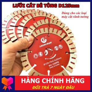 Lưỡi cắt cho máy cắt rãnh tường D125mm - Chuyên cắt gạch men men đá bê tông