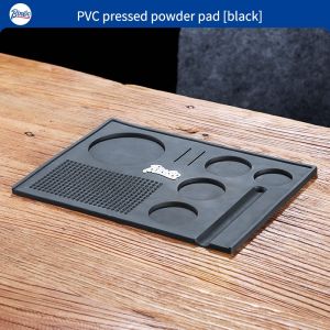 BINCOO Coffee Tamper Set Multi-functional Coffee Press Mat Coffee Counter Storage Mat Coffee Press Hammer Powder Cloth Coffee Bucket Set Coffee Utensils 51MM/58MM