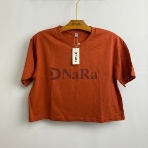 DNaRa - Lora Crop Top Polos Tebal Cotton Combed 20s