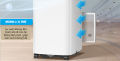 Máy lạnh di động 12.000 BTU thông minh nhập khẩu Fujihome, máy điều hòa di động đứng mini điều khiển Wifi đa năng làm lạnh, hút ẩm, lọc không khí. 