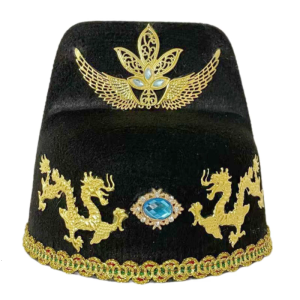 Chinese Wuxia Hat with for Chinese Themed Parties and Festivals Halloween Chinese Officer Hat