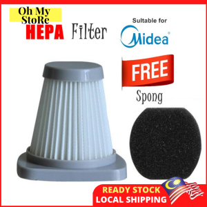 Ohmystore Replacement HEPA Filter For Midea Sc861 Sc861A Vacuum Cleaner Spare Parts Cleaning Hepa Filters Midea Vacum/Vacuum Hepa Filter Penapis Habuk