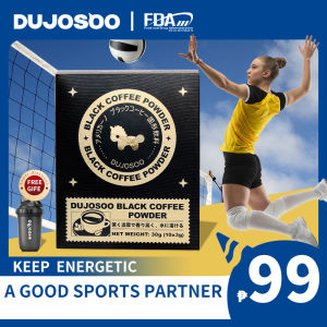 DUJOSOO black coffee instant Americano High-quality Arabica beans 10 sachets