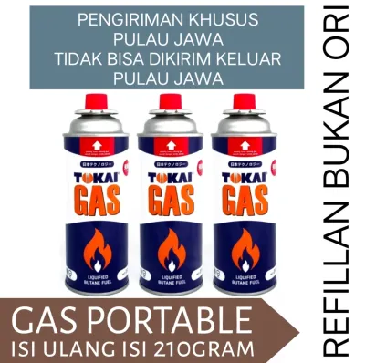 3 Pcs Gas Portable REFILL//kaleng//tabung gas PORTABLE