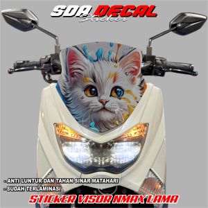 (COD) STIKER VISOR NMAX LAMA 2016-2019 / STICKER WINSHIELD NMAX LAMA 2016-2019 ANTI LUNTUR