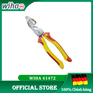 Kìm  Đa Năng Lineman 250mm Cách Điện 1000 Volt WIHA 41472 [Chính hãng Đức/ Germany]