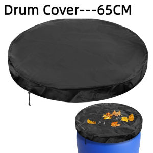 Waterproof Dustproof Sealed Bucket Cover Oxford Cloth Rain Barrel Cover Drum Basin Top Cover