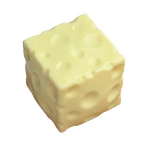 Juviaal squishy toy 捏捏乐 slow rising squishy 5cm Cheese Squeezed Cube Crunchy Sound Effects Crackling Cheese Pinch Kids Toy Hand Relax TPR Fidget Toy Office Desk Toy