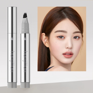 Multi-Prong Water Eyebrow Pencil Long Lasting Silky Easy To Color Three-Dimensional Water Eyebrow Pencil