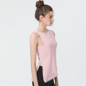 Yoga Top Women Comfortable Sports Vest Workout Gym Fitness Workout Top Quick Dry Running Vest