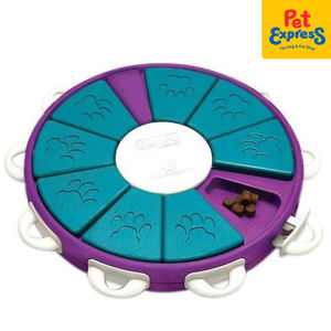 Nina Ottosson Twister Interactive Level 3 Dog Toy - Engaging Treat-Seeking Game for Smart Dogs