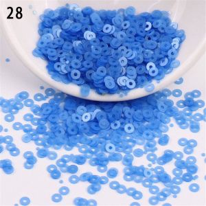 RUSSELLERT 2000pcs 4mm Trang trí nội thất Nhựa pvc Nghệ thuật làm móng Chỉnh trang lễ cưới Sáng bóng Phụ kiện may Paillettes Paillette tròn Hạt mài Sequin lỏng lẻo