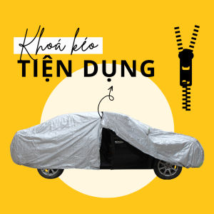 [HÀNG CAO CẤP] Bạt Phủ ô tô Toàn Xe 3 Lớp Chống Nắng Chống Nước Chống Cháy Cho Ô Tô | Đủ Tất Cả Các Size