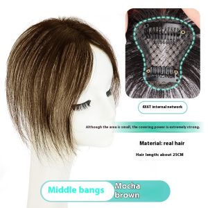 4x6-25cm ที่คลุมผมปลอมท็อปเปอร์ผมสีดำมอคค่าสีน้ำตาลเส้นผมมนุษย์100% ชิ้นที่ระบายอากาศได้ดีผมสีขาววิกน้ำหนักเบาเพิ่มวอลลุ่มผมสำหรับผู้หญิง