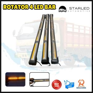 Lampu Flash Mobil Lampu Penerangan Otomatis Rotator Led 6 Bar Light Led Bar 9-36V FREE REMOTE