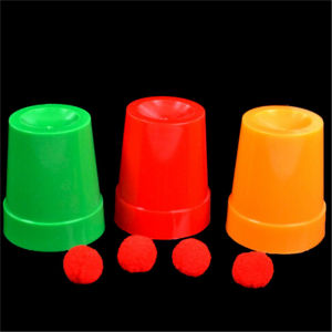 QUANSEN Balls Return Cups Magic Toy Magic Props Magie Tricks Props Magic Show Toys