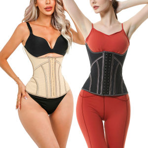GUZHOU Waist Trainer Slimming Corset Girdles Sheath Chest Binder Body Reducer Shaper Belly Remove Belts Woman Tummy Control Cinchers