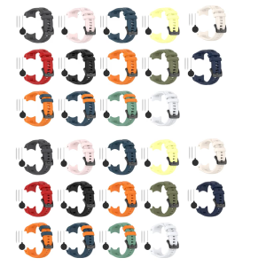 Thể Thao Dây đeo Silicon Có Thể Giặt Vòng Đeo Tay đai chống thấm Cho 40Mm 45Mm Thiết Bị Tập Thể Dục Dây Đeo Cổ Tay Dễ Dàng Phát hành Cơ Chế