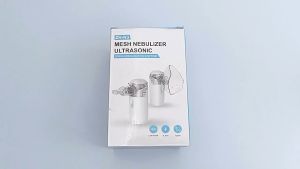 ✅【SG】Medical Nebulizer Mesh Atomizer Portable Silent Fine Mist Adult Child Mouthpiece Battery Type