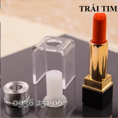 Khuôn son sáp đầu GIỌT NƯỚC (GN) _ nửa inox khắc nhiều kiểu dáng xịn sò silicon Nhật trong veo _ nguyên liệu làm son handmade.