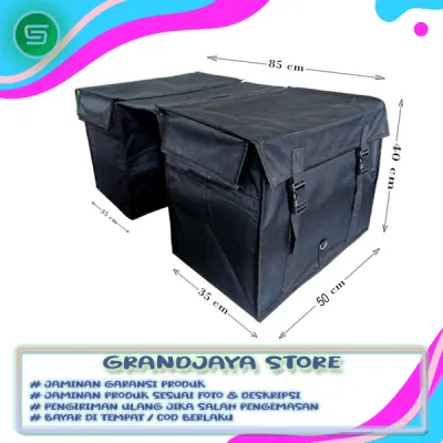 Tas Kurir Tas obrok Tas bronjong BESAR Tas motor Tas Kargo Motor Tas Pos (BESAR)