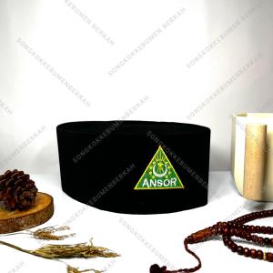 songkok peci ANSOR tinggi Normal (9 cm) + Ada Dus Setiap Peci