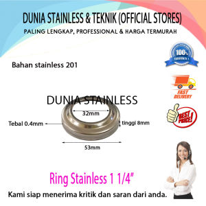 Ring Stainless 1 1/4in 201 Aksesories stainless steel interior bangunan