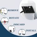 Hearing aid Wax Guard Filter for phonak, widex and Resound Wax Traps Hear Clear Cleaning kit Accessory, Filter Hearing Aid, Hearing Wax Guard(4 Packs / 32 Filters). 