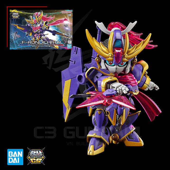 [BANDAI] MÔ HÌNH SD F-KUNOICHI KAI F9 No.1 (Gundam Build Metaverse ...