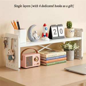 DIY Pegboard Desk Shelf Space Saving Desktop Organizer Pegboard Desktop Storage Rack for Office Home