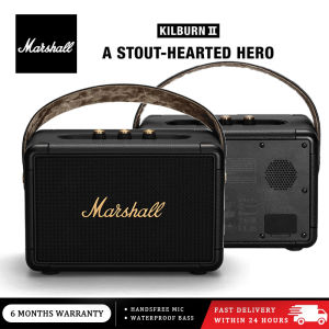 ของแท้KILBURN II ลำโพงบลูทูธ Speaker เบสหนักมาก เสียงใสชัดเจน ขนาด รองรับ SD Card มีวิทยุ FM ในตัว และมีไมค์ ในตัว ของแท้ Smartphone Speaker PC Portable Speaker