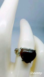 NATURAL  SUNSTONE  RINGS