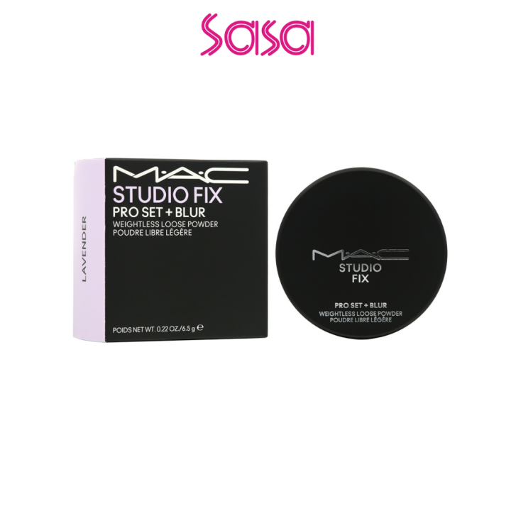 M.A.C Studio Fix Pro Set + Blur Weightless Loose Powder #Lavender 6.5g